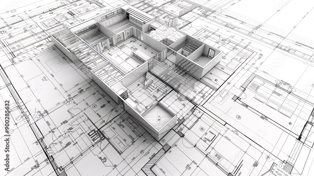Precision and creativity in drawing professional construction blueprints and floor plans expert craftsmanship combines technical accuracy and artistic vision to bring architectural dreams to life Precision and creativity in drawing professional construction blueprints and floor plans expert craftsmanship combines technical accuracy and artistic vision to bring architectural dreams to life