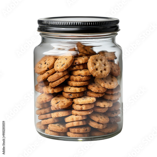 Cookies in a Glass Jar.