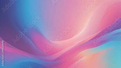 Fluid vibrant wallpaper with swirling color waves