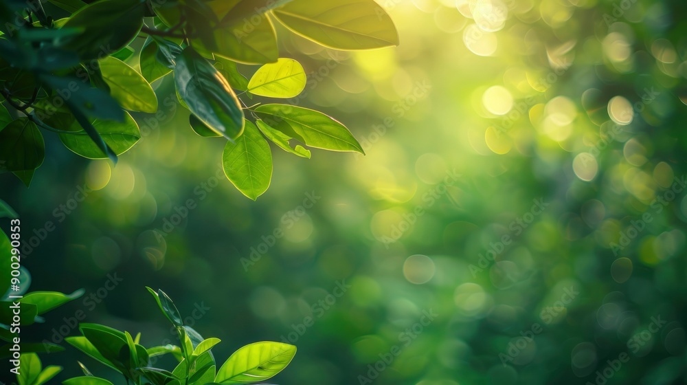 Nature of green leaf in garden at summer. Natural green leaves plants using as spring background cover page greenery environment ecology wallpaper, generative ai Nature of green leaf in garden at summer. Natural green leaves plants using as spring background cover page greenery environment ecology wallpaper, generative ai