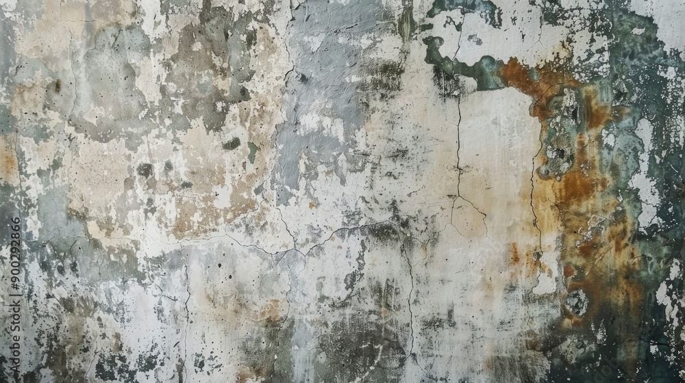 Fototapeta premium Painted concrete background - generative ai