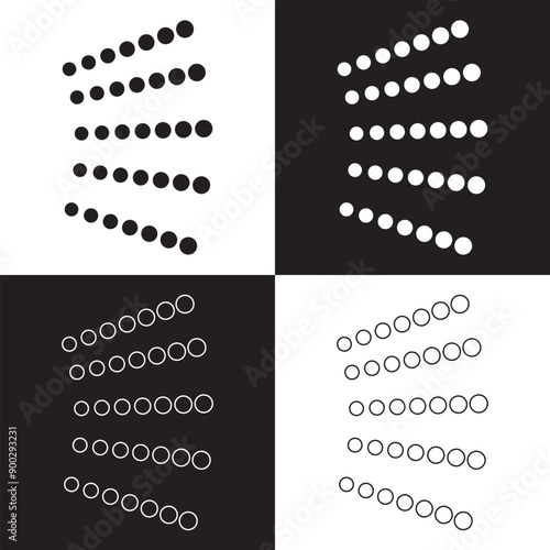 Spray icons collection. Set of aerosol steam icons in black. Perfume, paint, water, deodorant spray icon collection. Liquid or fluid spray cloud icons.  isolated on white and black background. Vector 