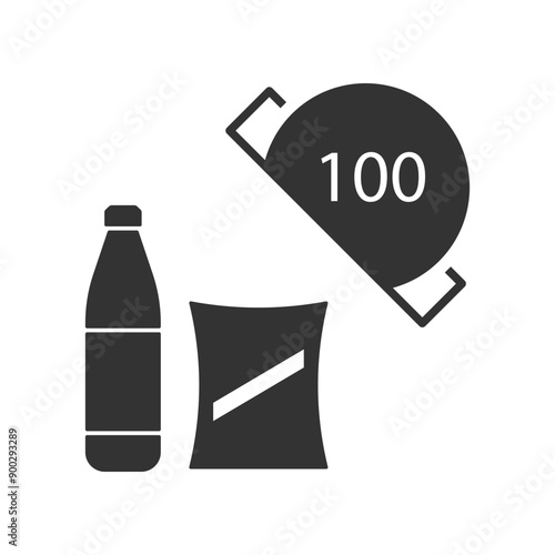 Snack machine icon. Public information symbol modern, simple, vector, icon for website design, mobile app, ui. Vector Illustration