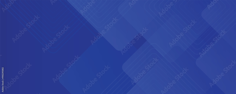 Obraz premium Minimal geometric background. Dynamic blue shapes composition with white lines. Abstract background modern hipster futuristic graphic. Vector abstract background texture design, bright poster, banner