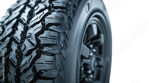 Innovative All-Terrain Tire Designed for Off-Road Adventures in the Wilderness