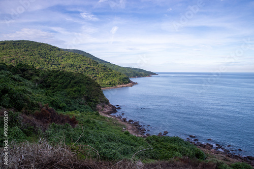 view of the coast of the sea