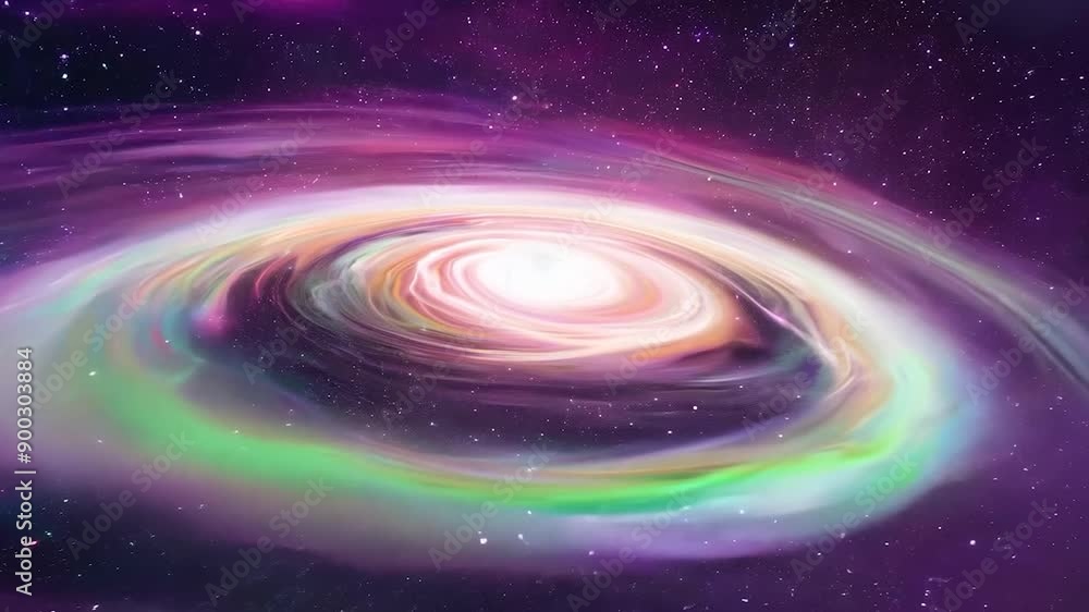A swirling galaxy showcases vibrant colors and cosmic beauty against a dark backdrop filled with stars and nebulae A swirling galaxy showcases vibrant colors and cosmic beauty against a dark backdrop filled with stars and nebulae