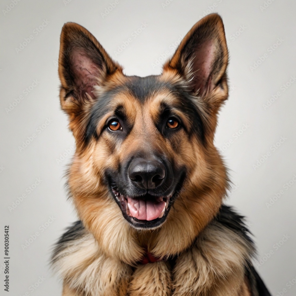 isolated german shepherd dog companion pet isolated german shepherd dog companion pet