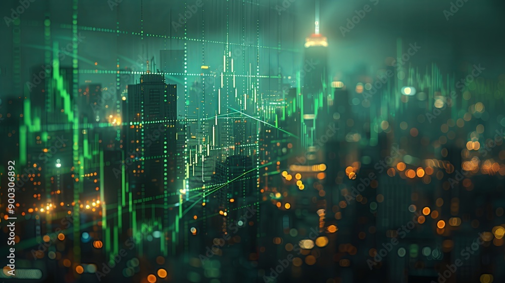 Fototapeta premium Urban Ascent