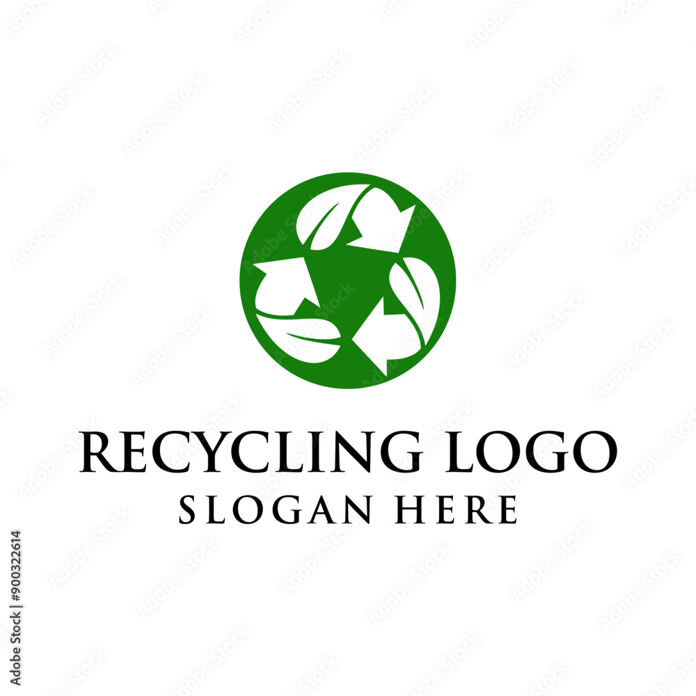 simple, modern, clean recycling logo concept simple, modern, clean recycling logo concept