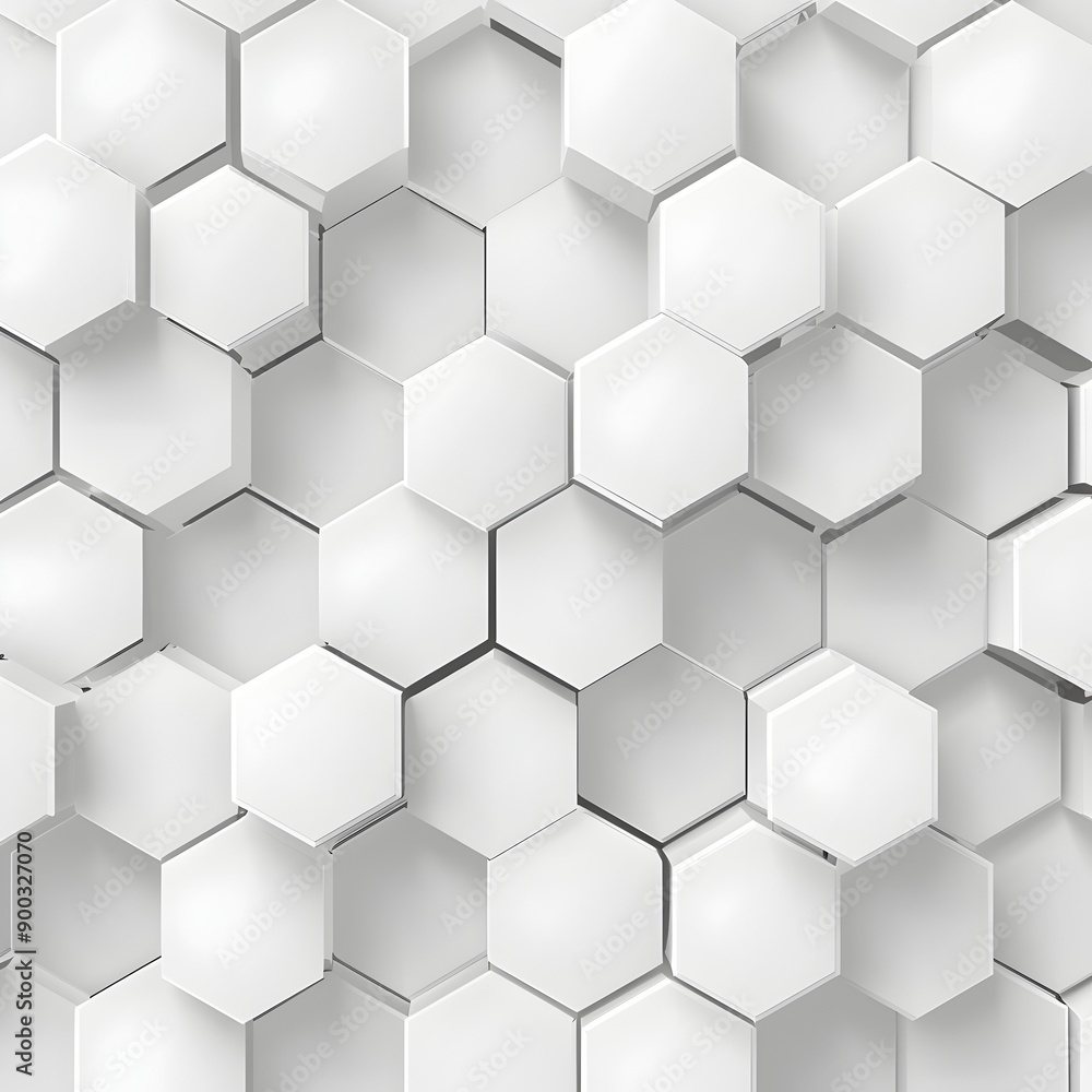 A white background with an array of hexagons in varying sizes, creating geometric patterns that evoke the feel and look of data visualization or computer graphics A white background with an array of hexagons in varying sizes, creating geometric patterns that evoke the feel and look of data visualization or computer graphics