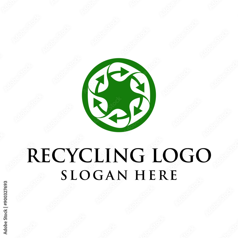 simple, modern, clean recycling logo concept simple, modern, clean recycling logo concept