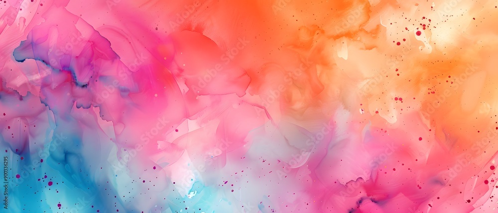 Fototapeta premium Abstract Colorful Swirls Background.