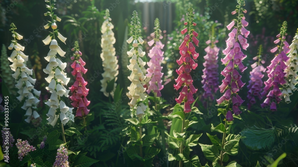 Foxglove: With their impressive height and striking flowers, foxgloves ...