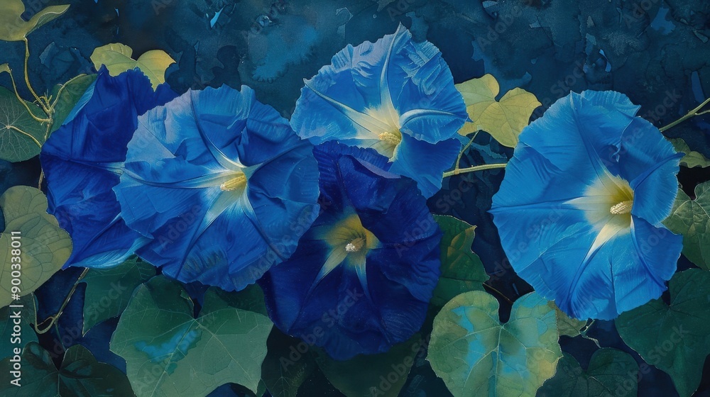Morning Glory: Known for their delicate and short-lived blooms, morning glories represent love's fleeting nature and the impermanence of life. They flower beautifully each morning.
Morning Glory: Known for their delicate and short-lived blooms, morning glories represent love's fleeting nature and the impermanence of life. They flower beautifully each morning.