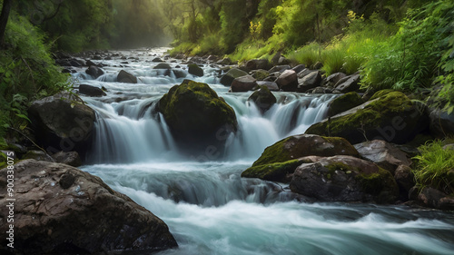 waterfall in the forest