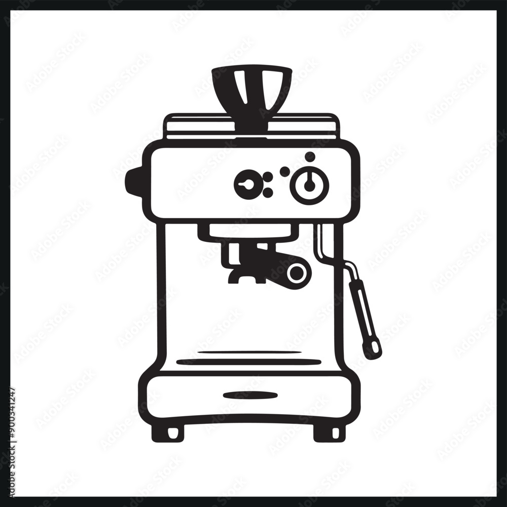 Espresso machine clipart silhouette. coffee machine silhouette Espresso machine clipart silhouette. coffee machine silhouette