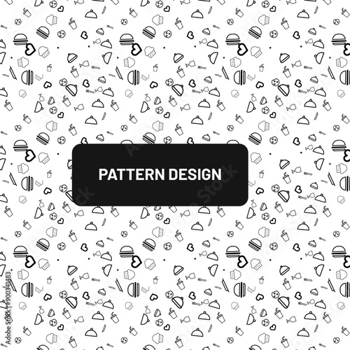 
Abstract pattern design stylish classic background design.pattern on a white background