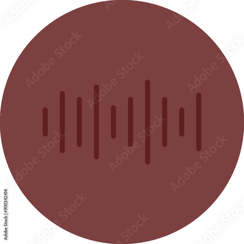 Soundtrack Vector Line Maroon Circle Maroon