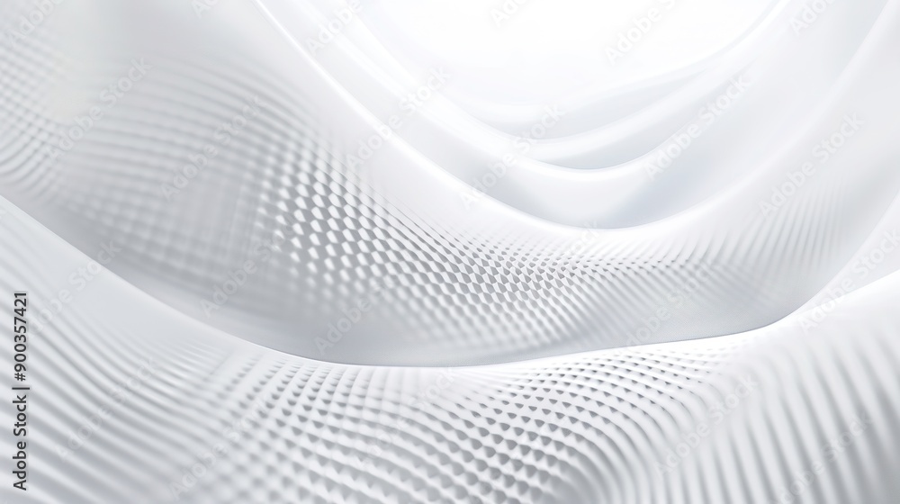 Naklejka premium Abstract white and grey background. Subtle abstract background, blurred patterns. Light pale vector background. Abstract pale geometric pattern.