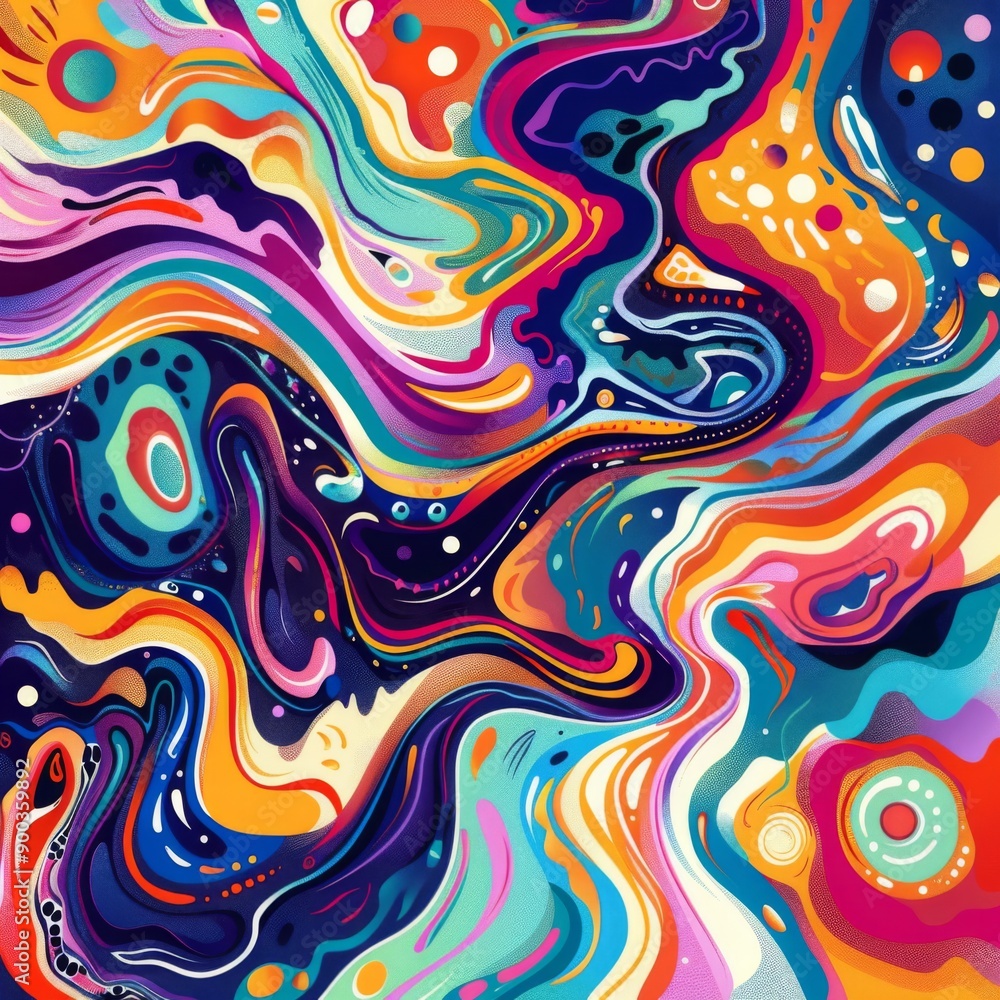 Abstract colorful digital art with swirling patterns and vibrant hues. Perfect for backgrounds, designs, or as a statement piece. Abstract colorful digital art with swirling patterns and vibrant hues. Perfect for backgrounds, designs, or as a statement piece.