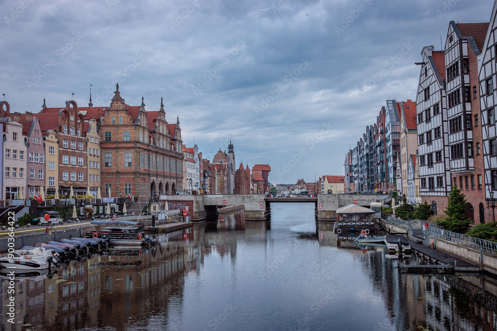 Obraz premium Gdansk, Poland - May 25 2024 