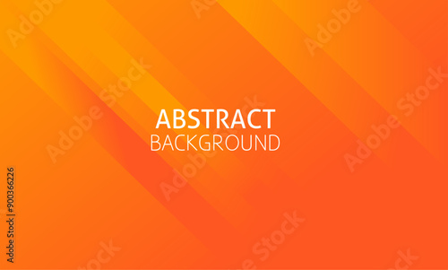 Colorful minimal abstract orange gradient geometric background design. Future geometric pattern with line effect. Bright color graphic creative concept.