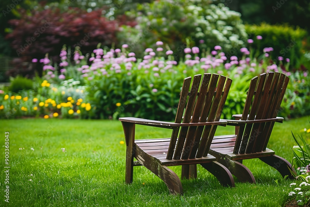 chair in the garden