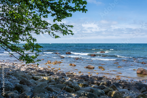 Ostsee Strand bei Lohme auf Rügen