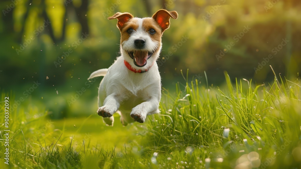 The Happy Jumping Dog The Happy Jumping Dog