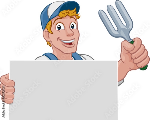 A gardener, farmer or handy...