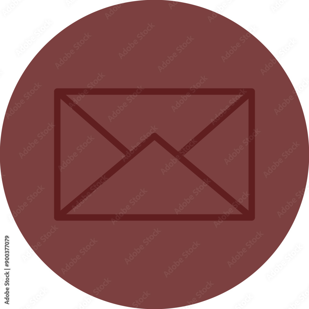 Email Vector Line Maroon Circle Maroon Email Vector Line Maroon Circle Maroon