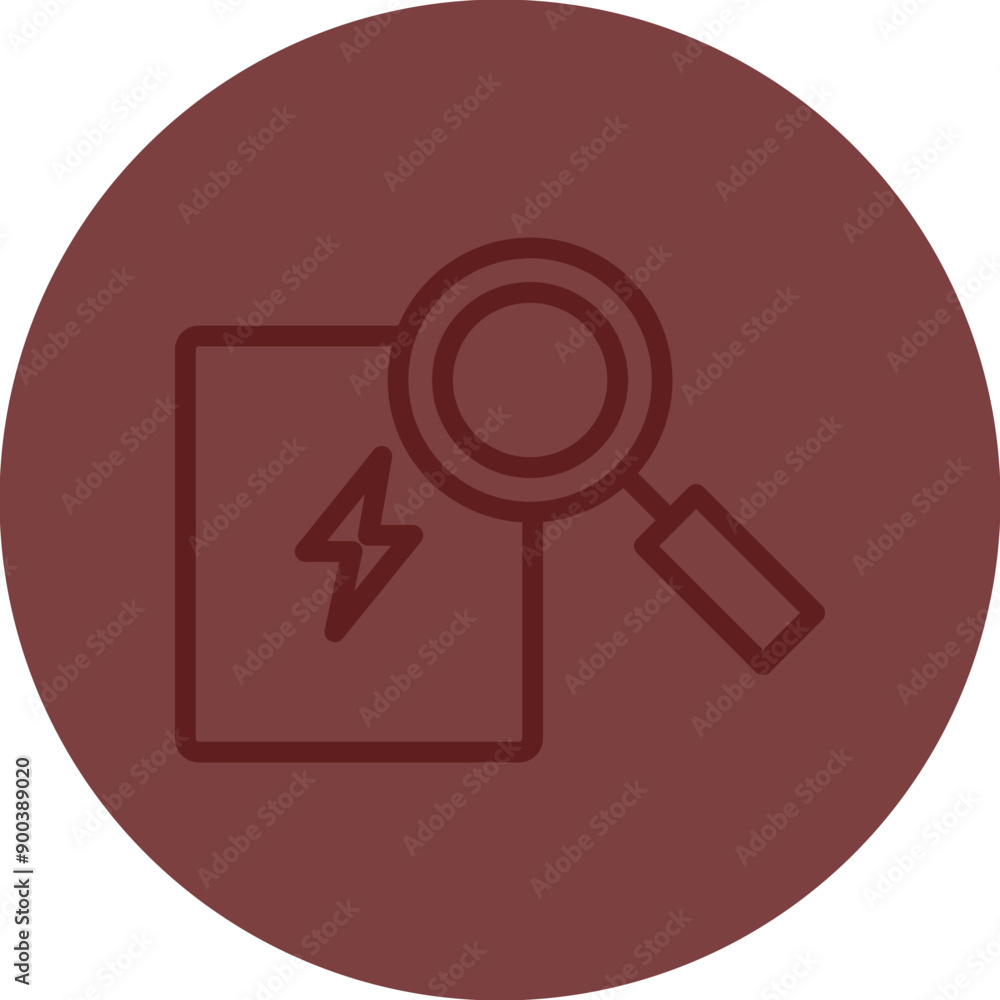 Analyzer Vector Line Maroon Circle Maroon Analyzer Vector Line Maroon Circle Maroon