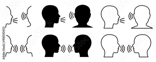 People talk: speak and listen, communicate