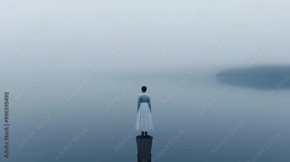 person on the lake person on the lake
