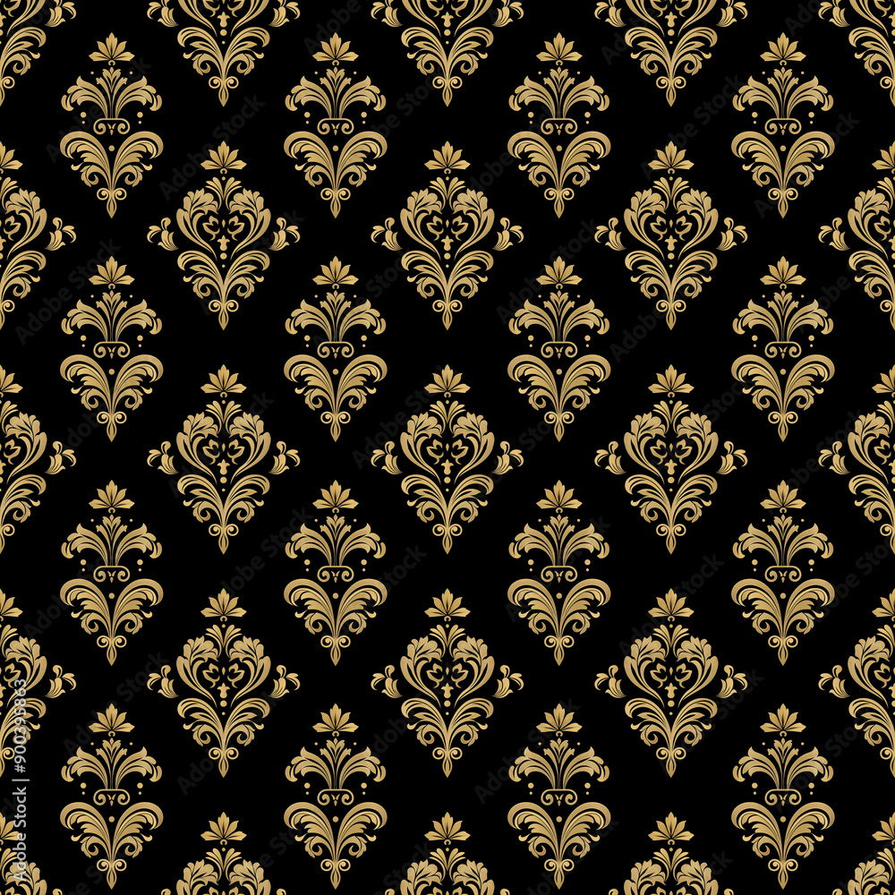 seamless damask pattern seamless damask pattern