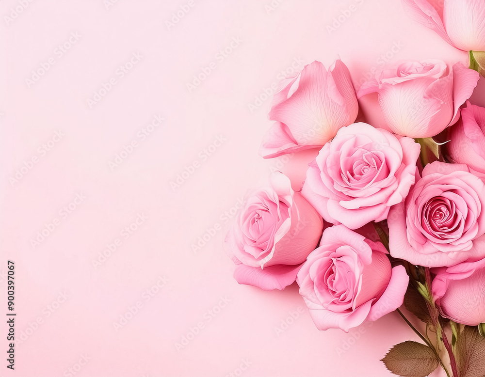 Beautiful Bouquet of Pink Roses for Mother's Day, Valentine's Day, or Birthday Celebration Beautiful Bouquet of Pink Roses for Mother's Day, Valentine's Day, or Birthday Celebration