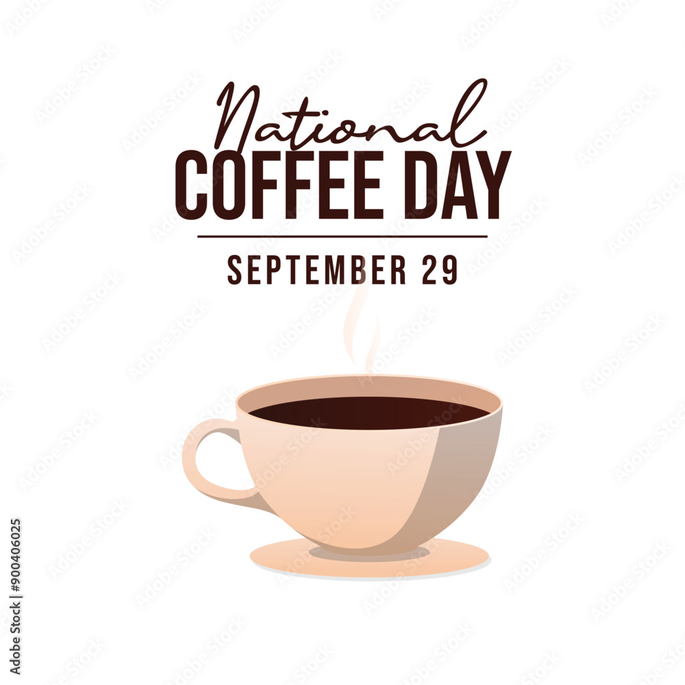 National Coffee Day vector design template good for celebration usage. National Coffee Day design. flat design. eps 10. National Coffee Day vector design template good for celebration usage. National Coffee Day design. flat design. eps 10.