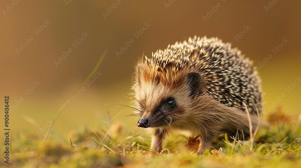 Fototapeta premium Young hedgehog