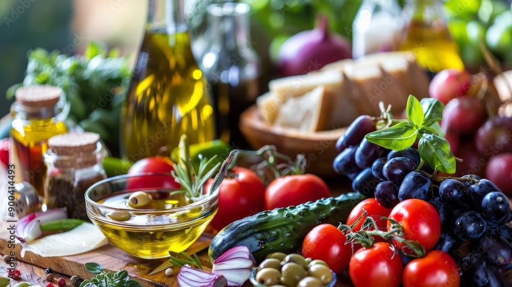 The Mediterranean diet is renowned for its health benefits and ...