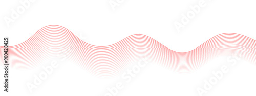 wavy lines tech futuristic motion background. Abstract wave element for design. glowing geometric lines blue background. business lines wave abstract stripe design