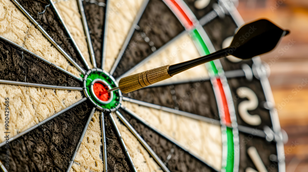 Precision and Passion A close-up of a dart hitting the bullseye on a dartboard, symbolizing the focus and accuracy needed to achieve your goals and hit your target with confidence wallpaper, backgroun Precision and Passion A close-up of a dart hitting the bullseye on a dartboard, symbolizing the focus and accuracy needed to achieve your goals and hit your target with confidence wallpaper, backgroun