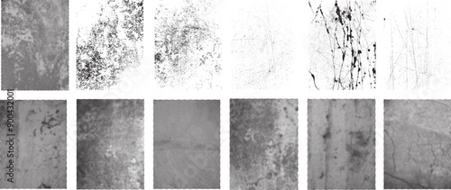 Grunge Urban Backgrounds set.Texture Vector.Dust Overlay Distress Grain ,Simply Place illustration over any Object to Create grungy Effect .abstract,splattered , dirty, texture for your design. 