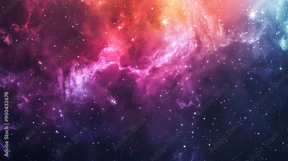 Fototapeta premium Cosmic Textured Abstract Background AI Generative