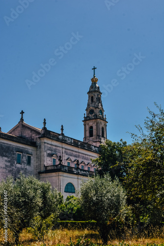 Fotografía del Santuario de Fátima en Portugal.