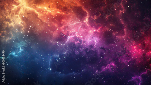 Cosmic Grunge Abstract Background AI Generative