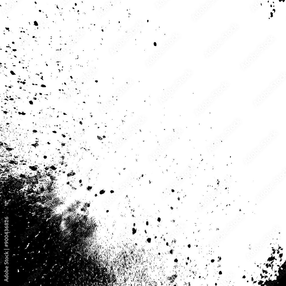 Fototapeta premium Particle Burst white and black appearnce