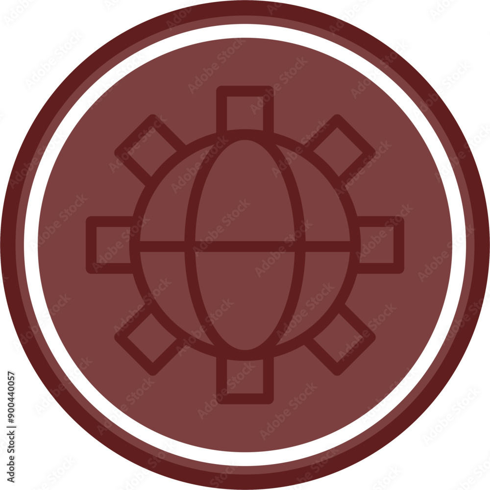 Web Resources Vector Line Double Circle Maroon Web Resources Vector Line Double Circle Maroon