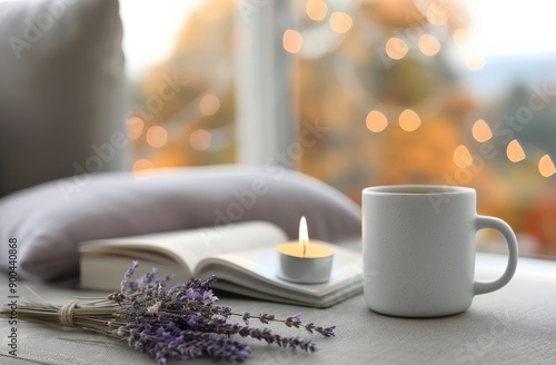 Cozy Evening by the Window