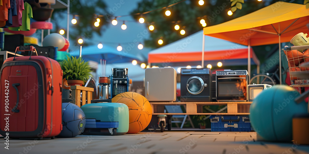 Summer Savings Spectacular: An image featuring outdoor gear, electronics, and appliances displayed under bright, summery lights, creating a lively and energetic atmosphere. Summer Savings Spectacular: An image featuring outdoor gear, electronics, and appliances displayed under bright, summery lights, creating a lively and energetic atmosphere.
